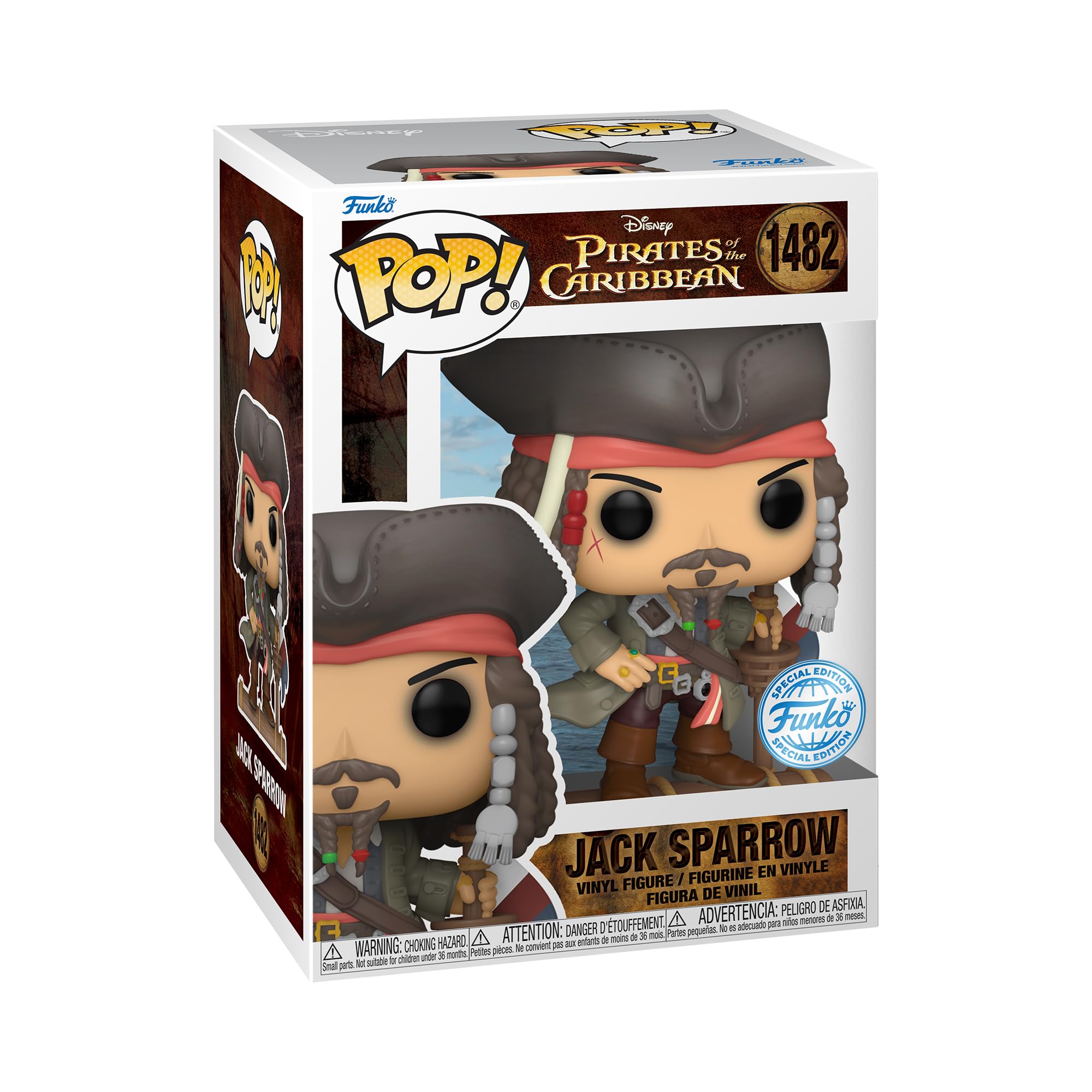 Foto 2 pulgar | Figura De Vinilo Funko Pop! Películas Piratas Del Caribe - Venta Internacional.