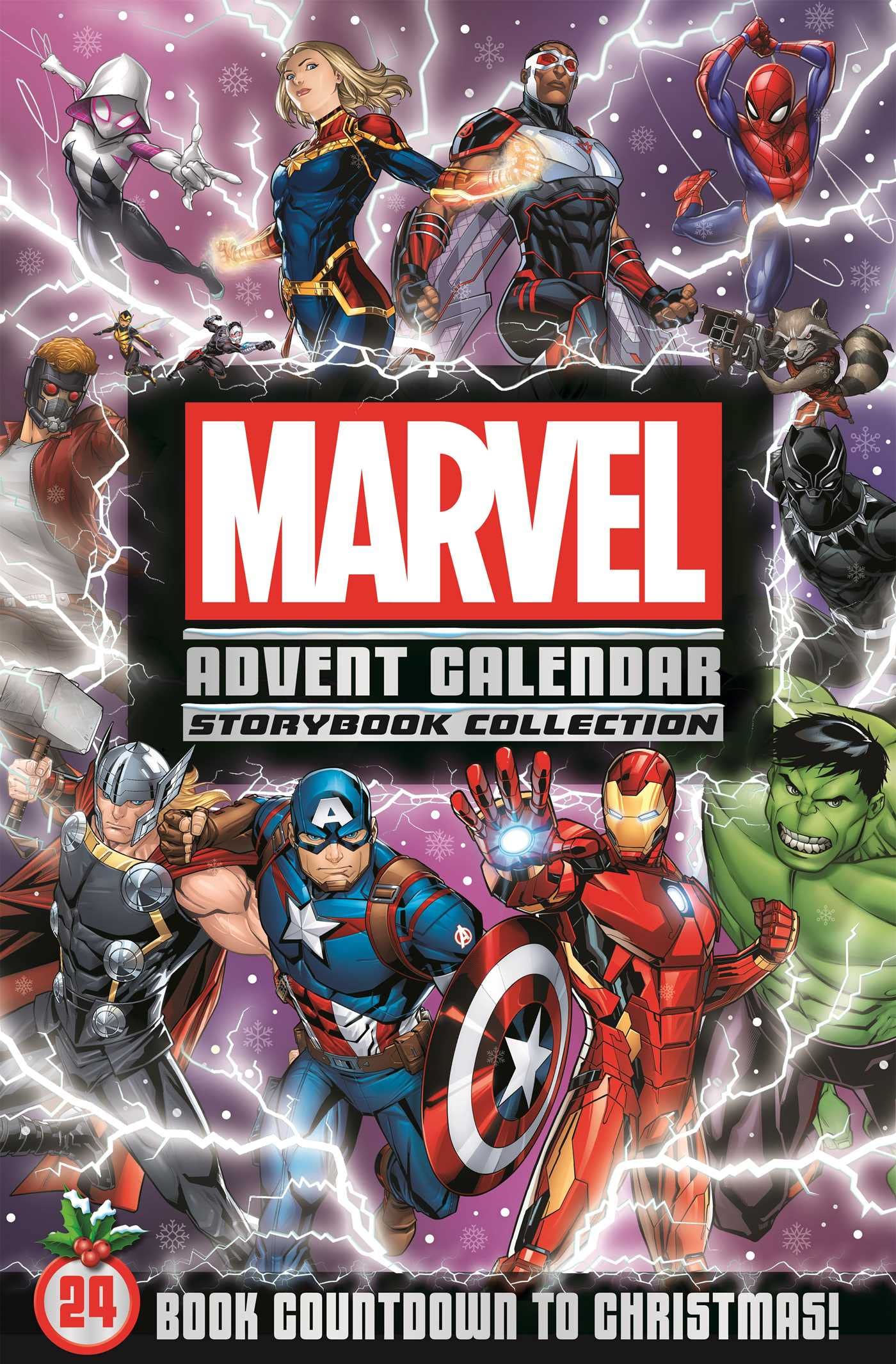 Foto 2 pulgar | Calendario De Adviento, Colección De Libros De Cuentos De Marvel, 24 Libros - Venta Internacional.