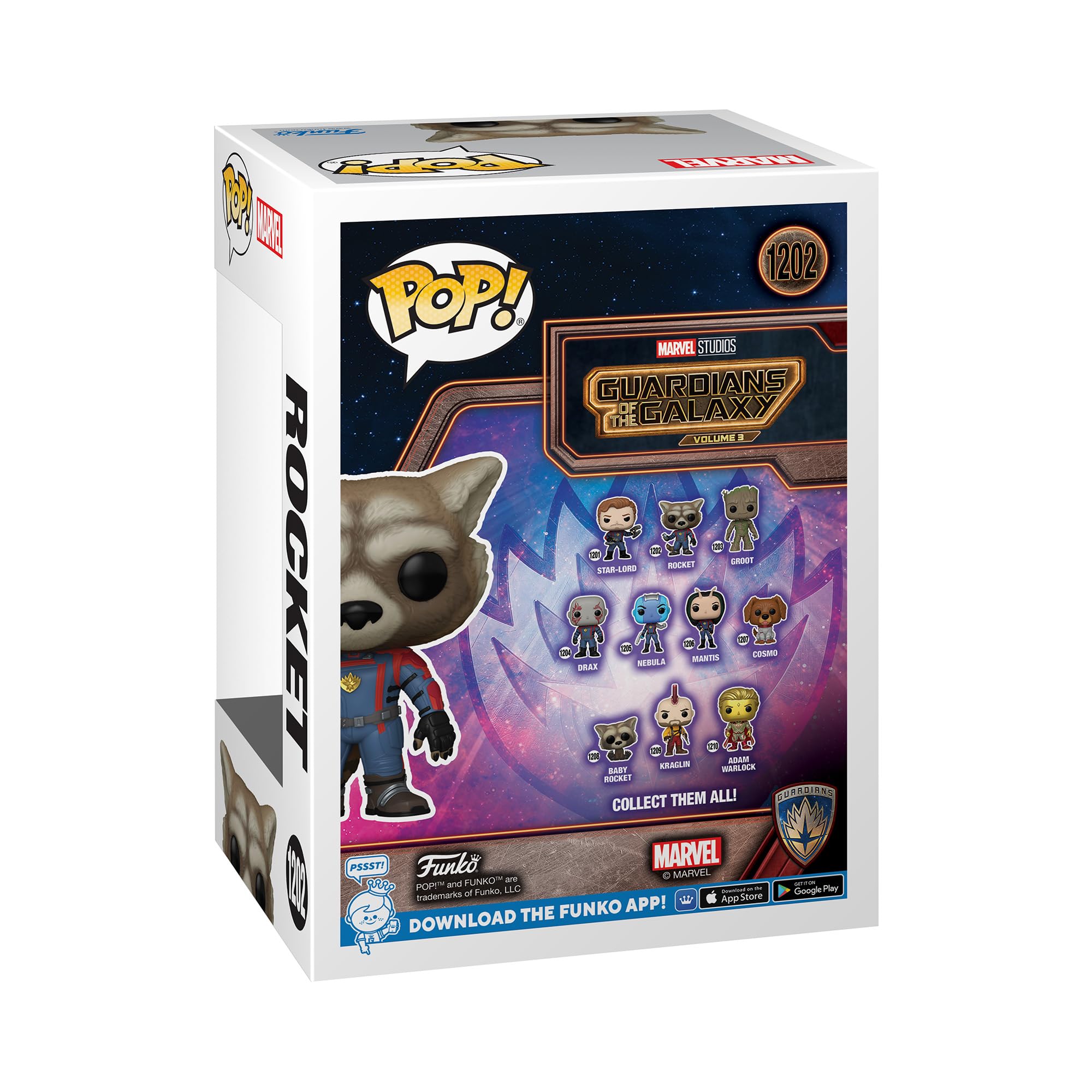 Foto 4 pulgar | Figura De Acción Funko Pop! Marvel: Guardianes De La Galaxia - Venta Internacional.