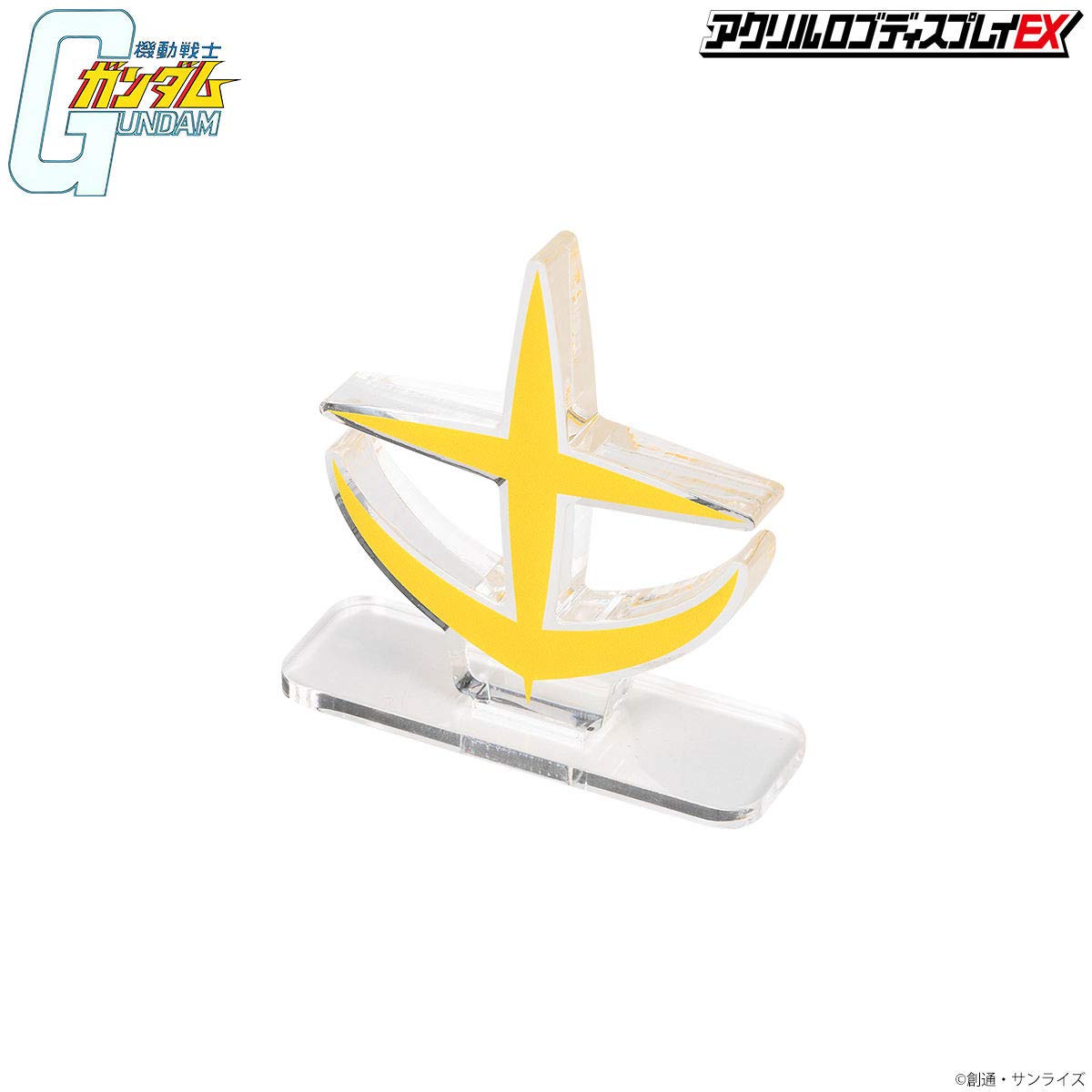 Foto 2 | Expositor Acrílico Con El Logotipo De Bandai Toys Gundam Efsf Symbol - Venta Internacional.