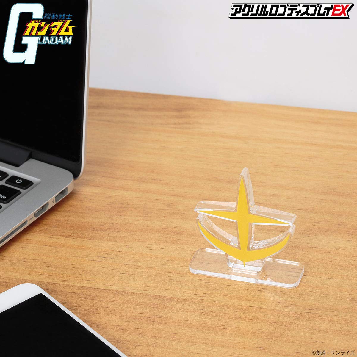 Foto 3 | Expositor Acrílico Con El Logotipo De Bandai Toys Gundam Efsf Symbol - Venta Internacional.