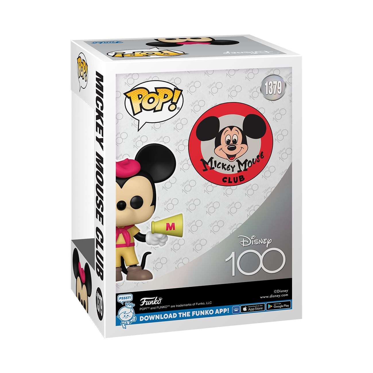 Foto 4 pulgar | Figura De Colección Funko Pop! Disney 100 Mickey Mouse Club - Venta Internacional.