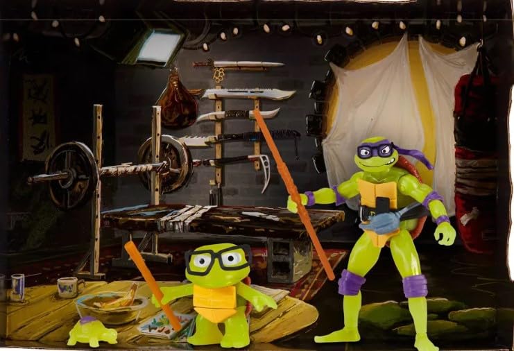 Foto 4 | Figura De Acción Teenage Mutant Ninja Turtles Donatello 11 Cm - Venta Internacional.
