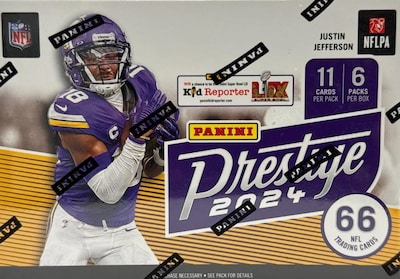Foto 3 | Tarjeta Coleccionable Blaster Box Panini Prestige Football 2024 - Venta Internacional.