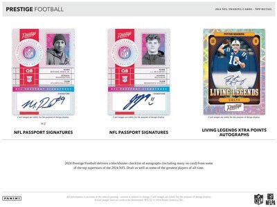 Foto 7 | Tarjeta Coleccionable Blaster Box Panini Prestige Football 2024 - Venta Internacional.