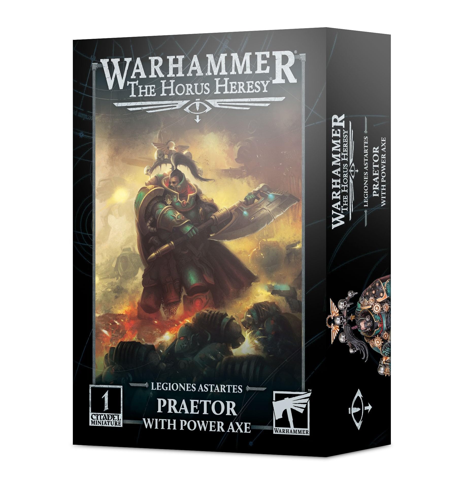 Foto 2 pulgar | Taller De Juegos En Miniatura Warhammer The Horus Heresy Praetor - Venta Internacional.