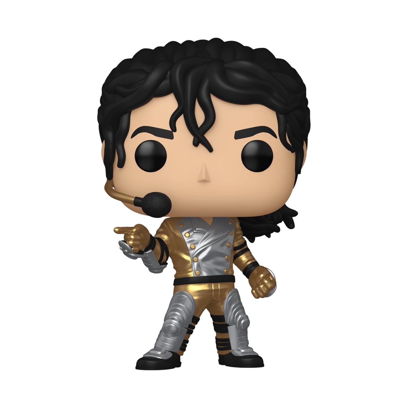 Foto 3 pulgar | Figura Funko Pop! Rocks Michael Jackson, 10,5 Cm, Color Metálico - Venta Internacional.