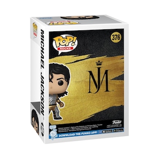 Foto 3 | Figura Funko Pop! Rocks Michael Jackson, 10,5 Cm, Color Metálico - Venta Internacional.