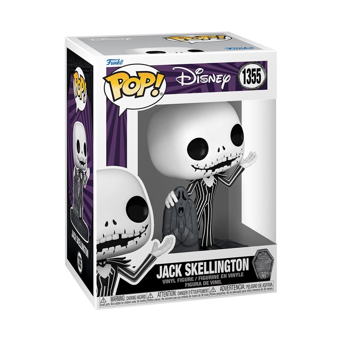 Foto 3 pulgar | Figura De Vinilo Funko Pop! Disney: ¡pesadilla Antes De Navidad! - Venta Internacional.