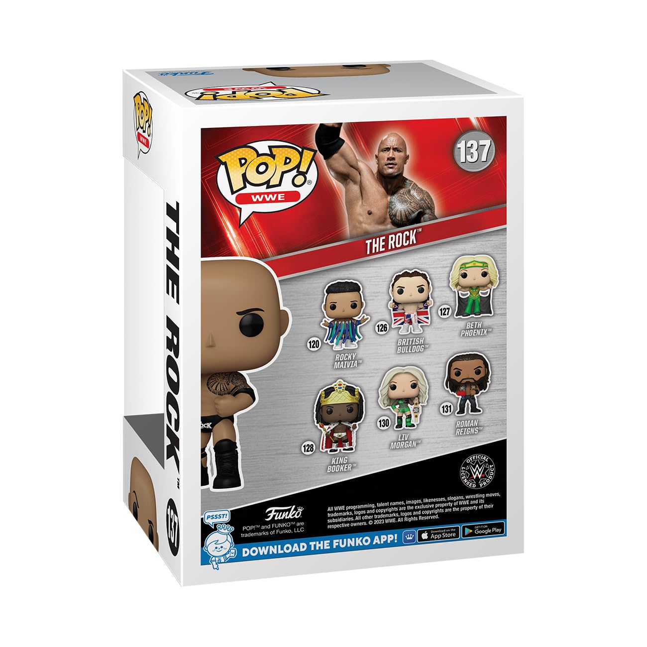 Foto 4 pulgar | ¡funko Pop! Figura De Vinilo De The Rock Por El 60 Aniversario De La Wwe - Venta Internacional.