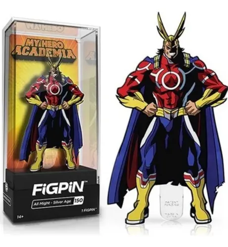 Foto 2 pulgar | Figpin My Hero Academia All Might Silver Age 150