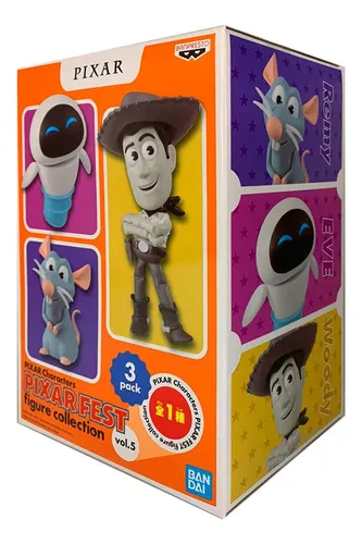 Foto 2 pulgar | Banpresto Disney: Festival Pixar - Eva Remmy Y Woody Pack De 3 Figuras