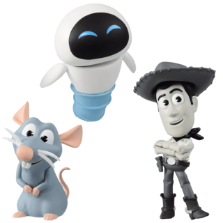 Foto 2 | Banpresto Disney: Festival Pixar - Eva Remmy Y Woody Pack De 3 Figuras