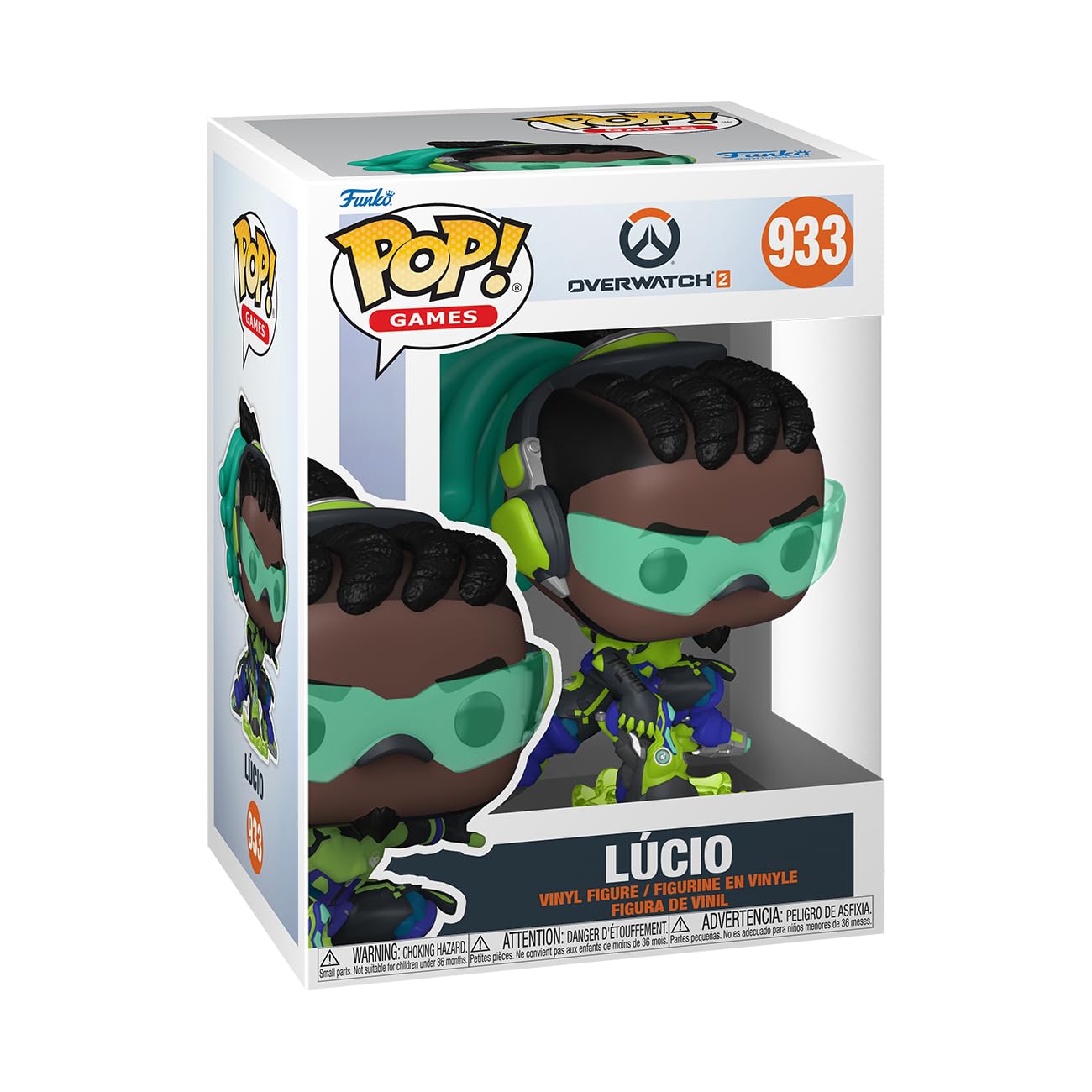 Foto 2 pulgar | Figura De Acción Funko Pop! Juegos Overwatch 2 Lúcio - Venta Internacional.