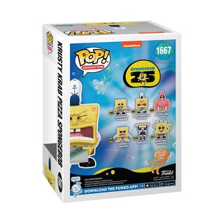 Foto 3 | Figura De Acción Funko Pop! Animación Bob Esponja Krusty Krab - Venta Internacional.