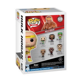 Foto 3 | Figura De Acción Funko Pop! Wwe Hulk Hogan Hulkamania Con Cinturón - Venta Internacional.
