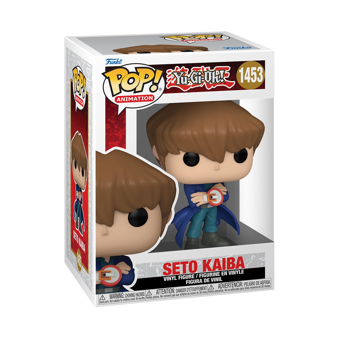 Foto 2 | ¡funko Pop! Animación Yu-gi-oh! Seto Kaiba Mide 10 Cm De Altura - Venta Internacional.