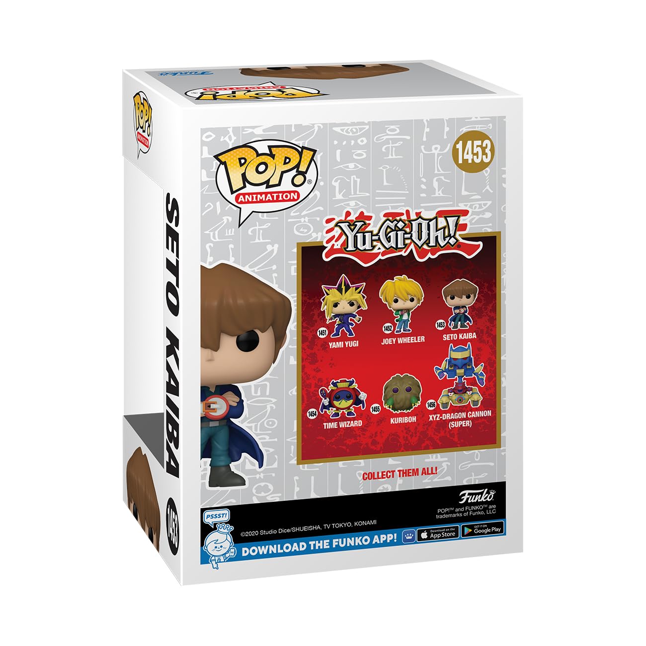 Foto 4 pulgar | ¡funko Pop! Animación Yu-gi-oh! Seto Kaiba Mide 10 Cm De Altura - Venta Internacional.