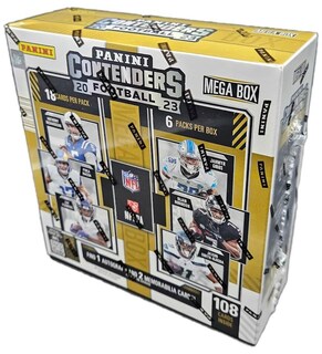 Foto 3 | Caja De Cartas Coleccionables Panini 2023 Contenders Football Mega - Venta Internacional.