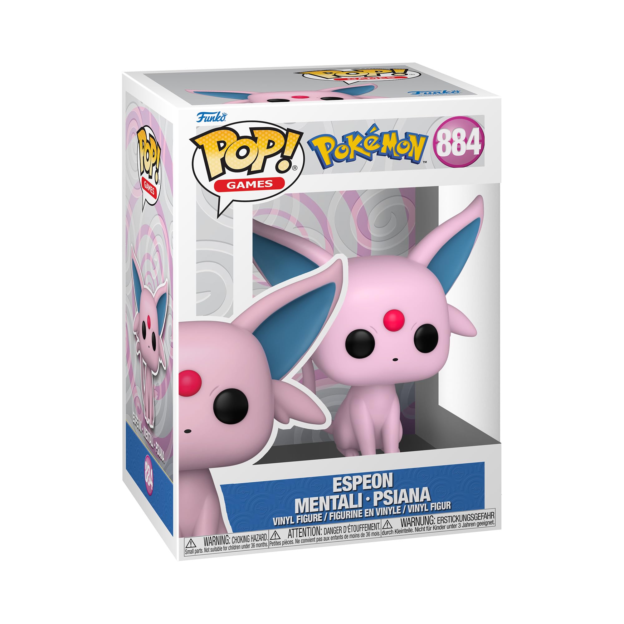 Foto 1 | Figura De Vinilo Funko Pop! Juegos Pokemon Espeon 9.5cm - Venta Internacional.