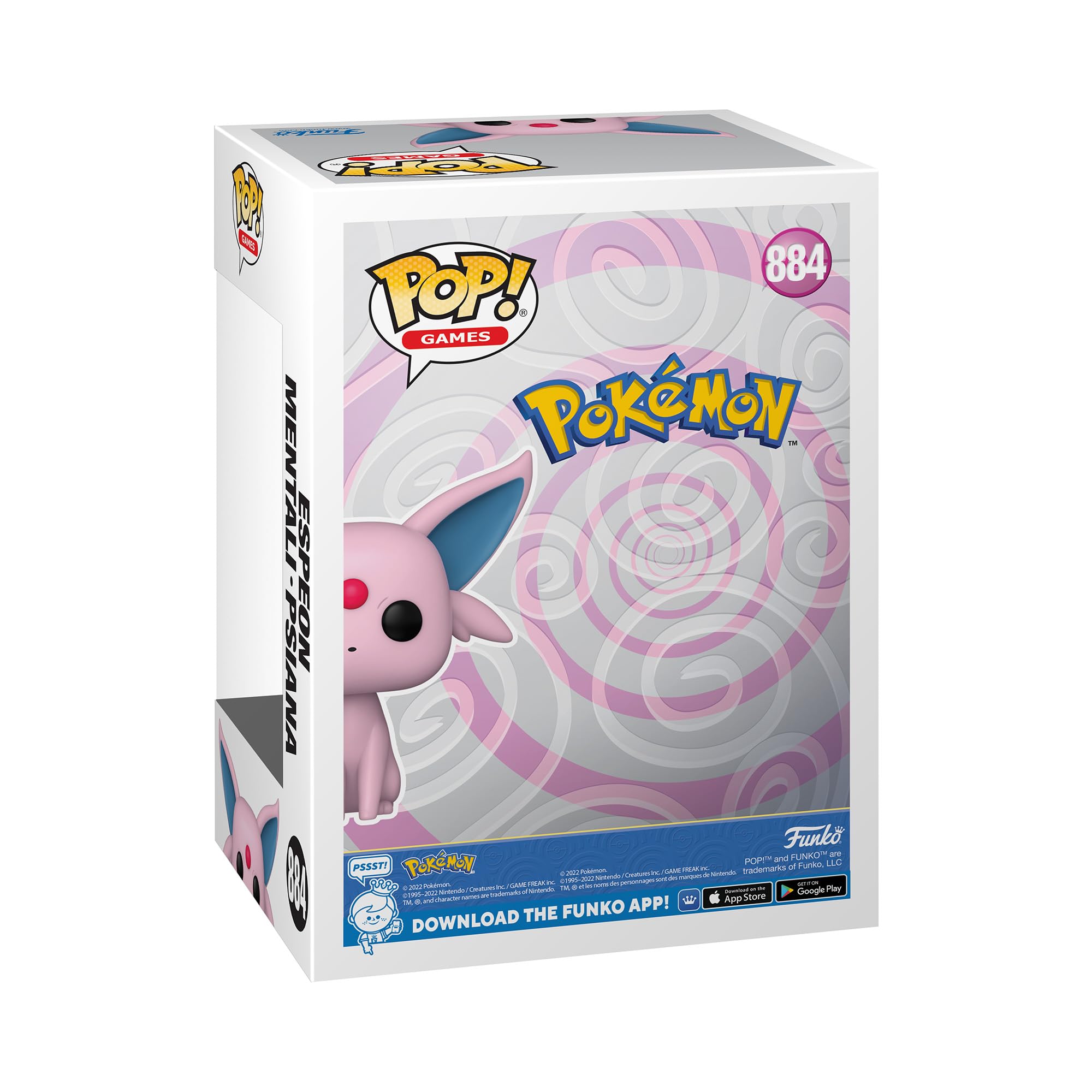 Foto 3 | Figura De Vinilo Funko Pop! Juegos Pokemon Espeon 9.5cm - Venta Internacional.