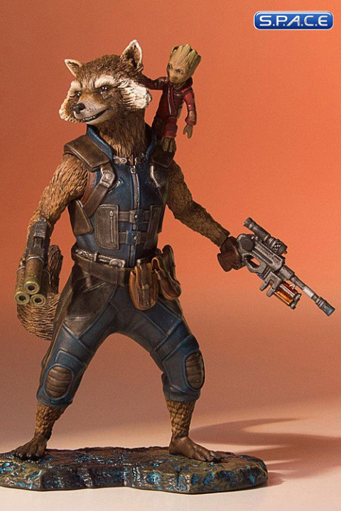Foto 2 pulgar | Guardians Of The Galaxy 2 1/8 Scale Rocket & Groot Collector