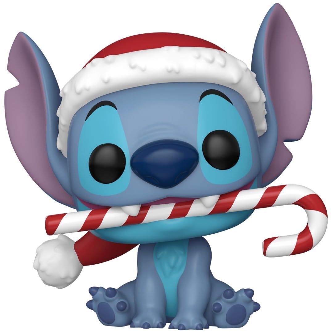 Foto 2 pulgar | Figura Funko Pop! Disney Stitch Con Bastón De Caramelo De 9,3 Cm De Altura - Venta Internacional.