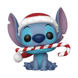 Foto 2 | Figura Funko Pop! Disney Stitch Con Bastón De Caramelo De 9,3 Cm De Altura - Venta Internacional.