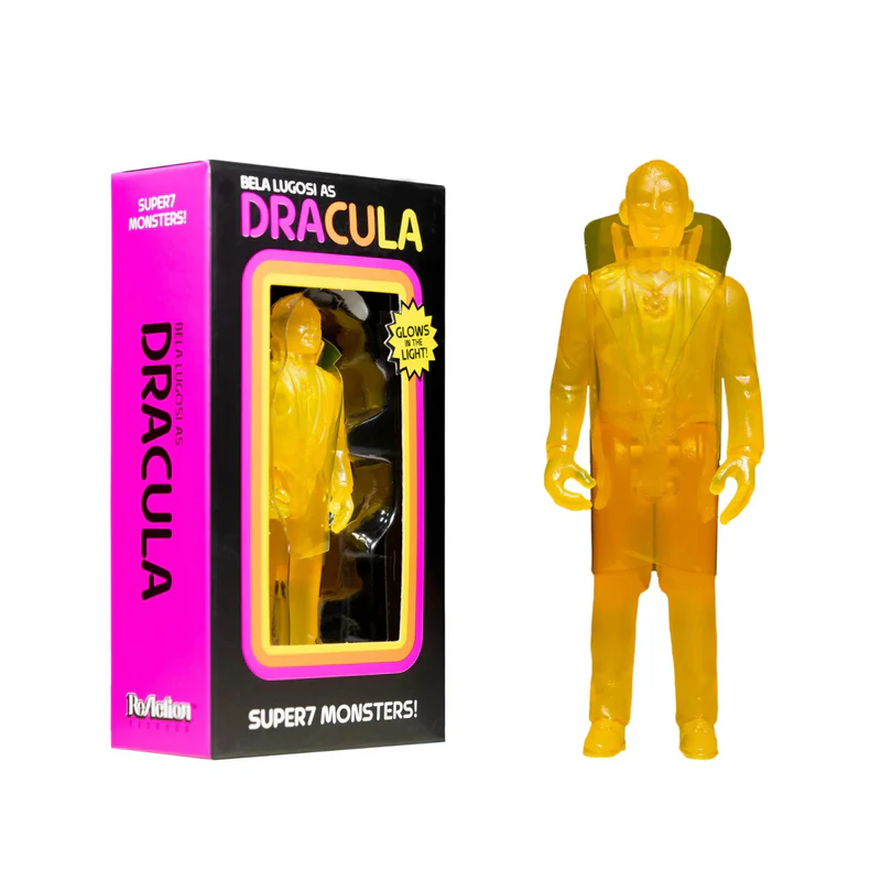 Foto 2 pulgar | Super7 Reaction: Universal Monster - Dracula Glow
