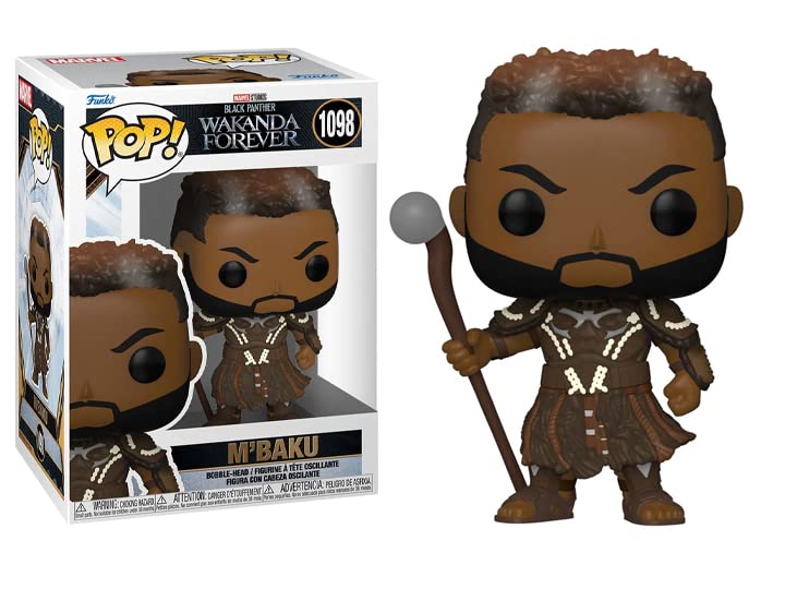 Foto 3 pulgar | Figura De Vinilo Funko Pop Marvel Black Panther Wakanda M'baku - Venta Internacional.