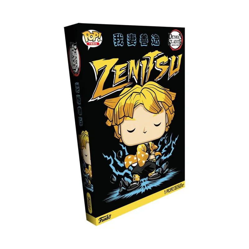Foto 2 pulgar | Boxed Tee: Demon Slayer - Zenitsu Playera Mediana