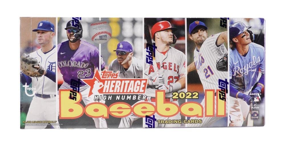 Foto 2 pulgar | Caja Coleccionable Topps Heritage High Number 2022 Hobby Box - Venta Internacional.