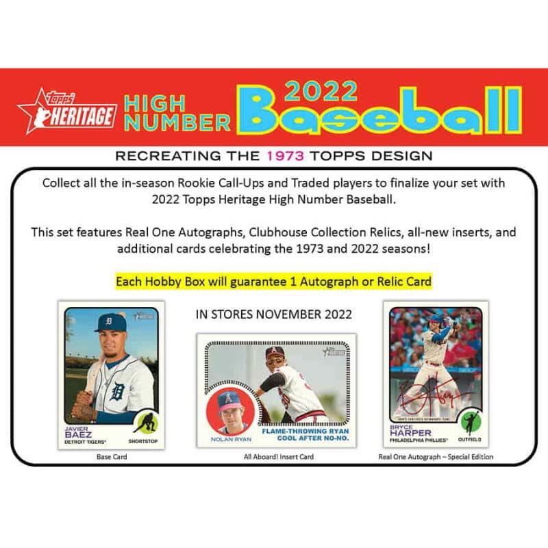 Foto 3 pulgar | Caja Coleccionable Topps Heritage High Number 2022 Hobby Box - Venta Internacional.