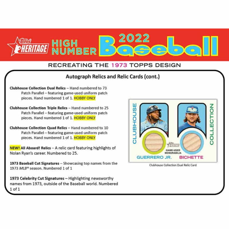 Foto 6 pulgar | Caja Coleccionable Topps Heritage High Number 2022 Hobby Box - Venta Internacional.