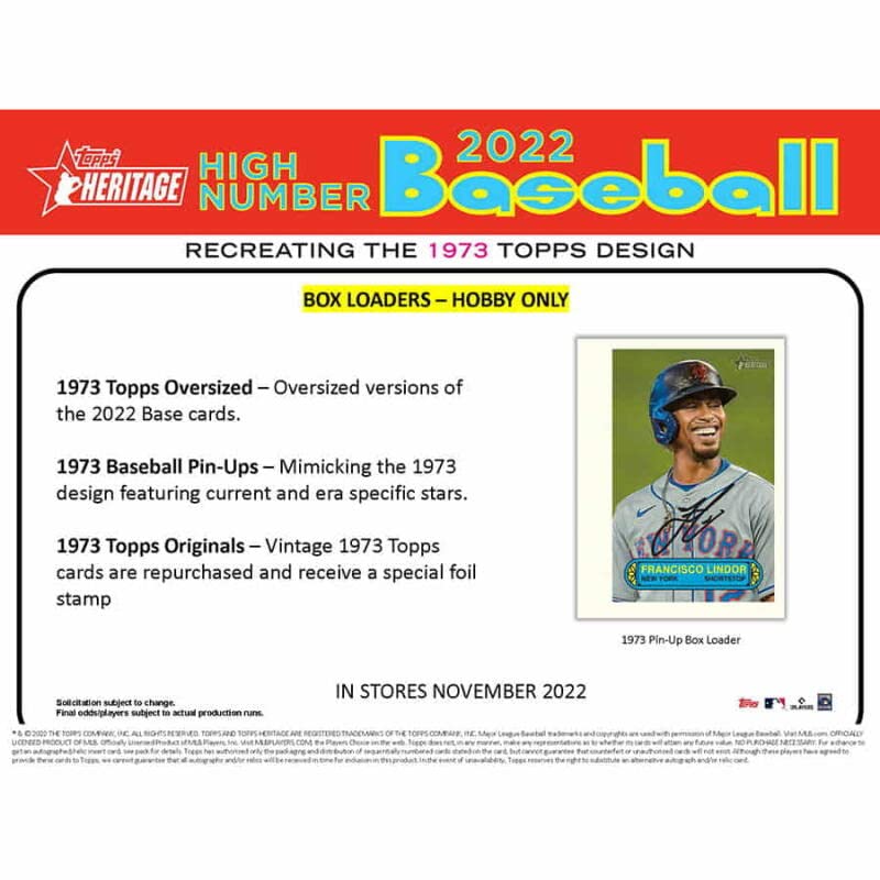 Foto 7 pulgar | Caja Coleccionable Topps Heritage High Number 2022 Hobby Box - Venta Internacional.