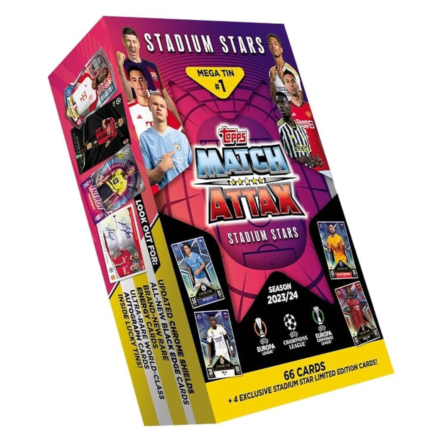 Foto 2 pulgar | Lata Coleccionable Topps Match Attax 23/24 Mega Random - Venta Internacional.