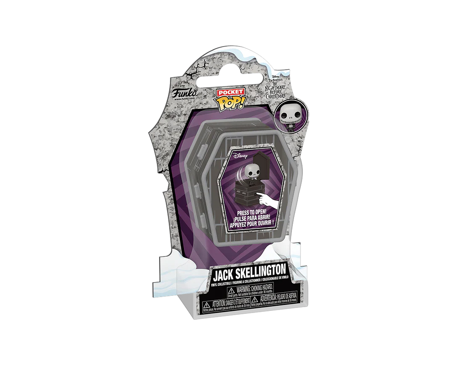 Foto 3 pulgar | Funko Pocket Pop Jack Skellington Coleccionable