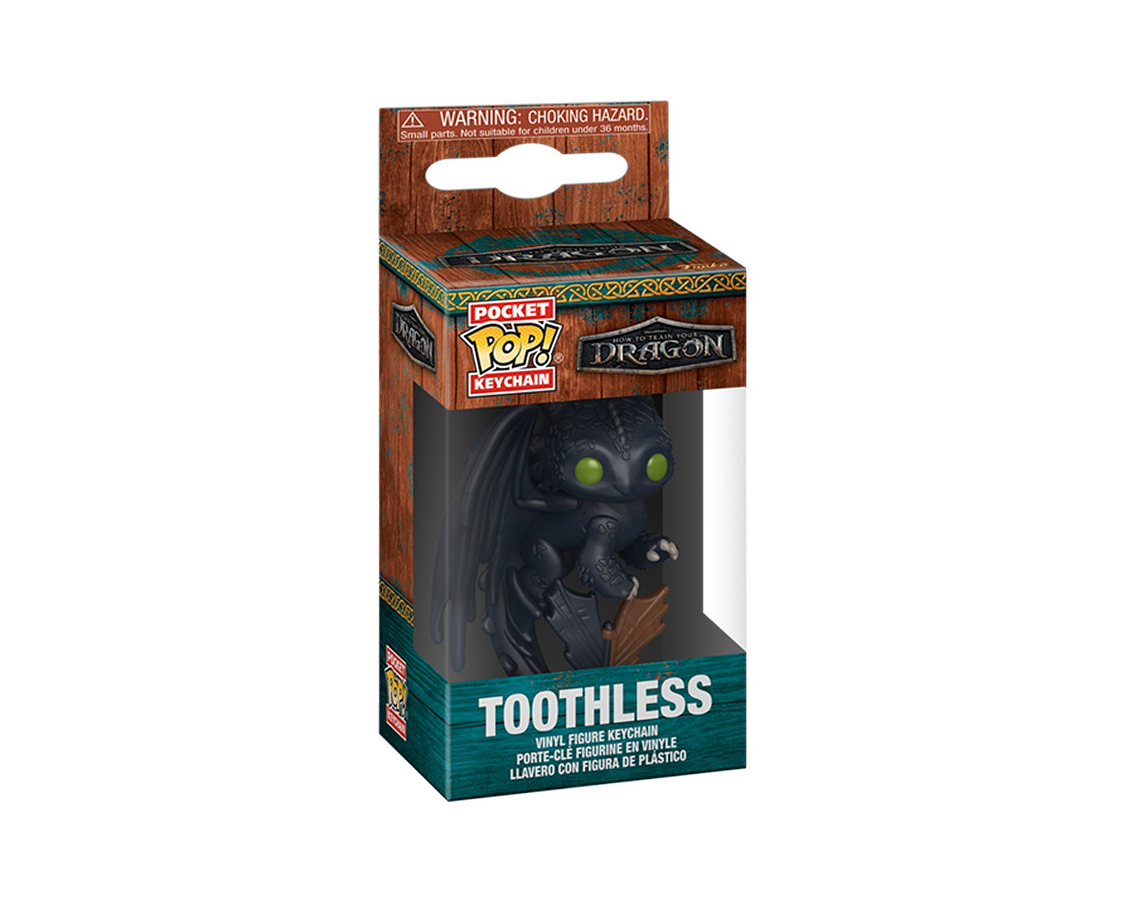 Foto 3 pulgar | Llavero Funko Pocket Pop How To Train Your Dragon Toothless