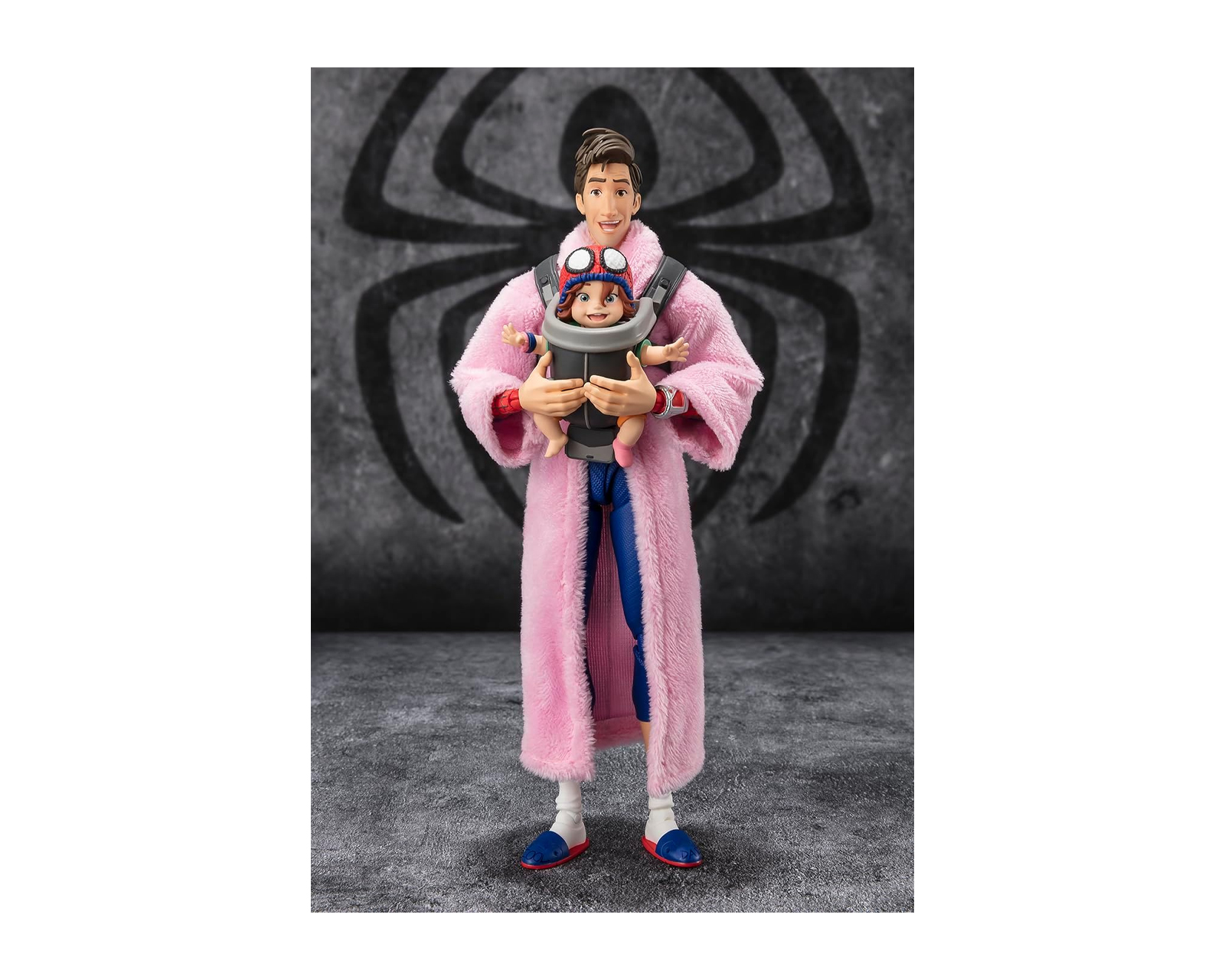 Foto 3 pulgar | Sh Figuarts Peter B Parker & Mayday Parker Spider-verse