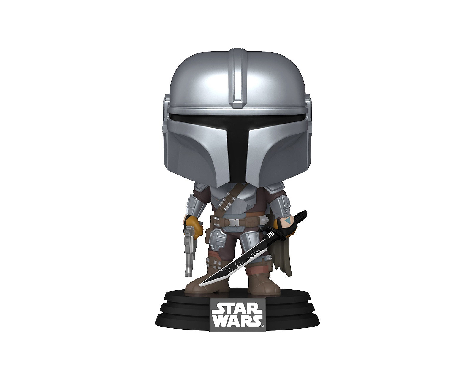 Foto 1 | Funko Pop The Mandalorian Sable Oscuro Star Wars 663