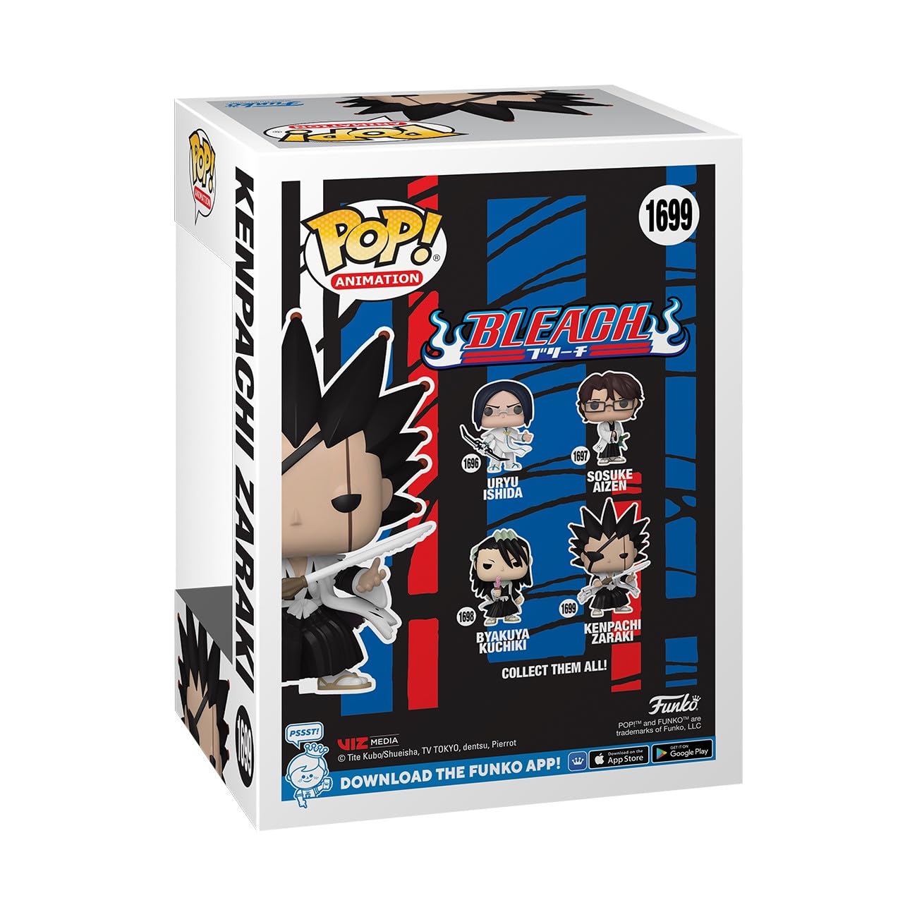 Foto 4 pulgar | Figura De Acción Funko Pop! Animación: Bleach Kenpachi Zaraki - Venta Internacional.