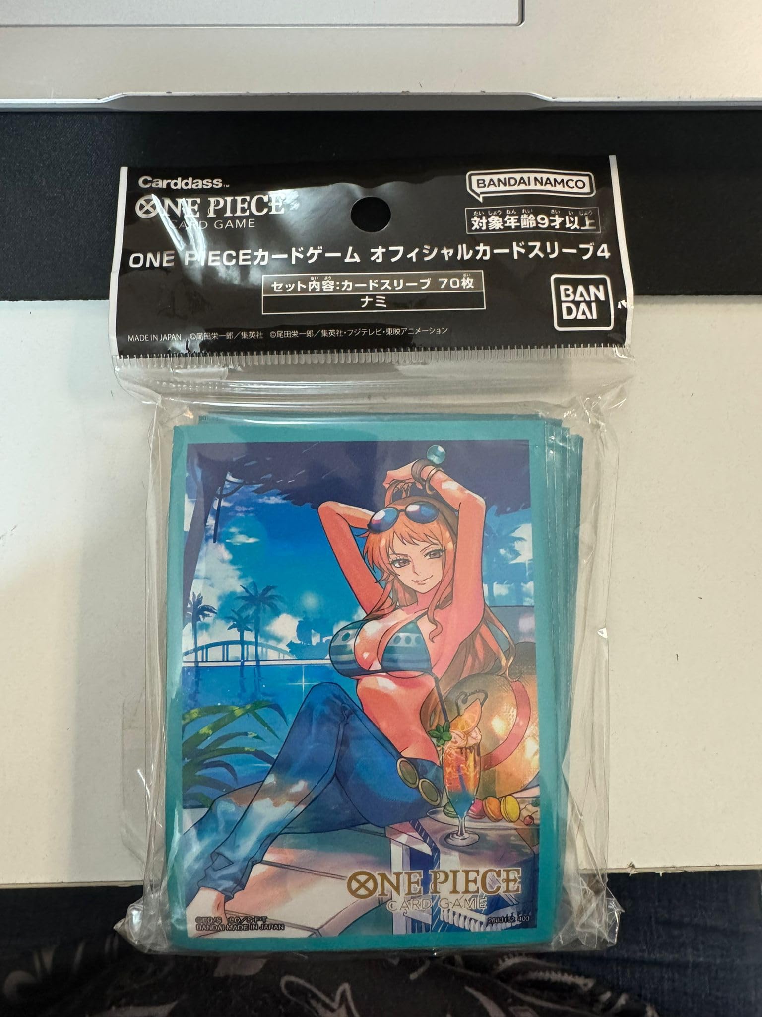 Foto 2 pulgar | Fundas Para Cartas Coleccionables Bandai Namco One Piece Nami - Venta Internacional.