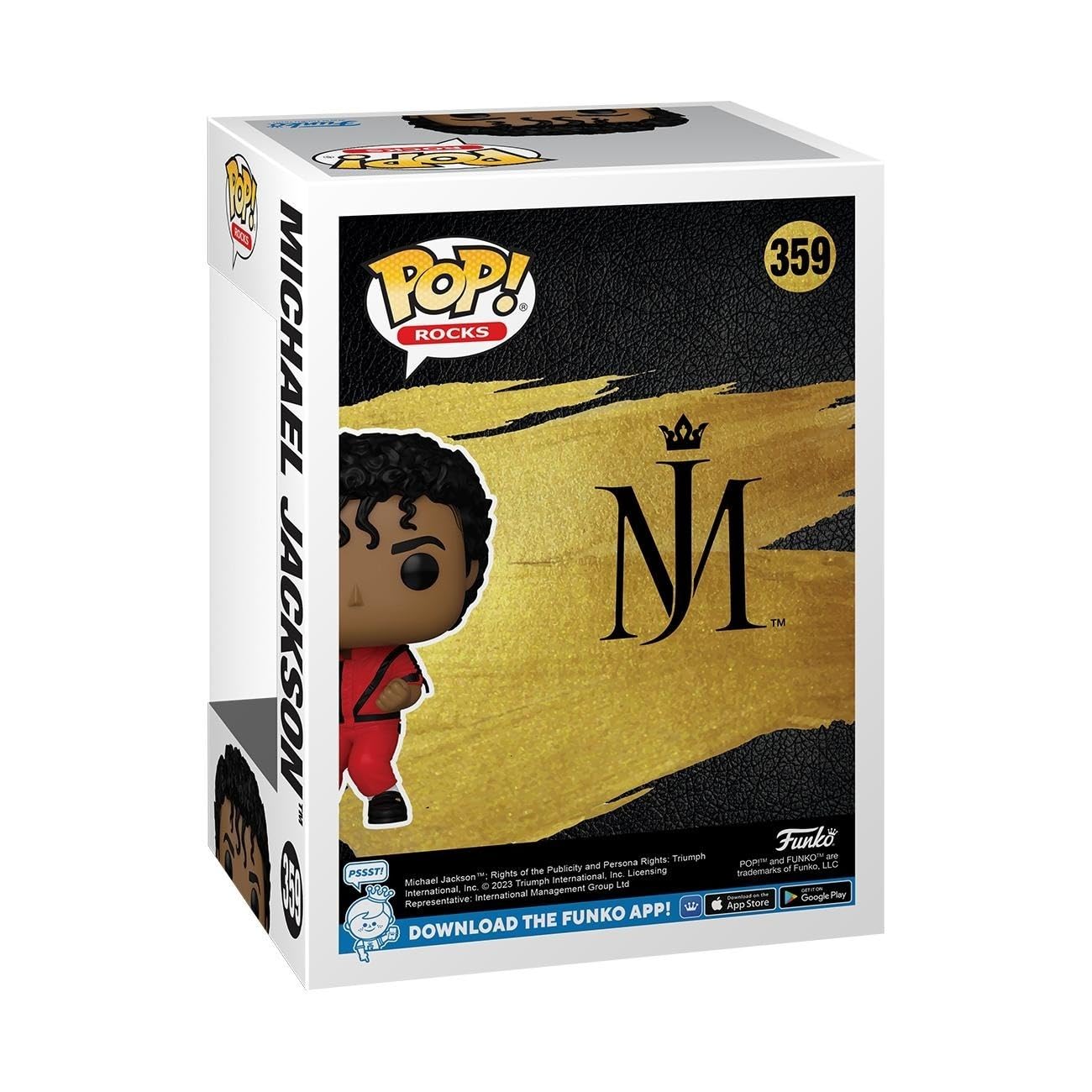 Foto 4 pulgar | ¡funko Pop! Figura De Michael Jackson (thriller) De Rocks - Venta Internacional.
