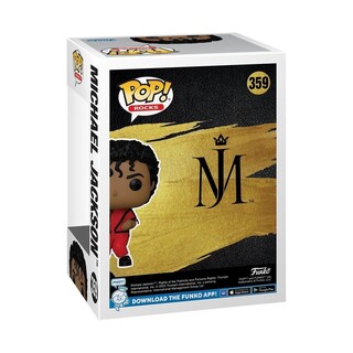 Foto 3 | ¡funko Pop! Figura De Michael Jackson (thriller) De Rocks - Venta Internacional.