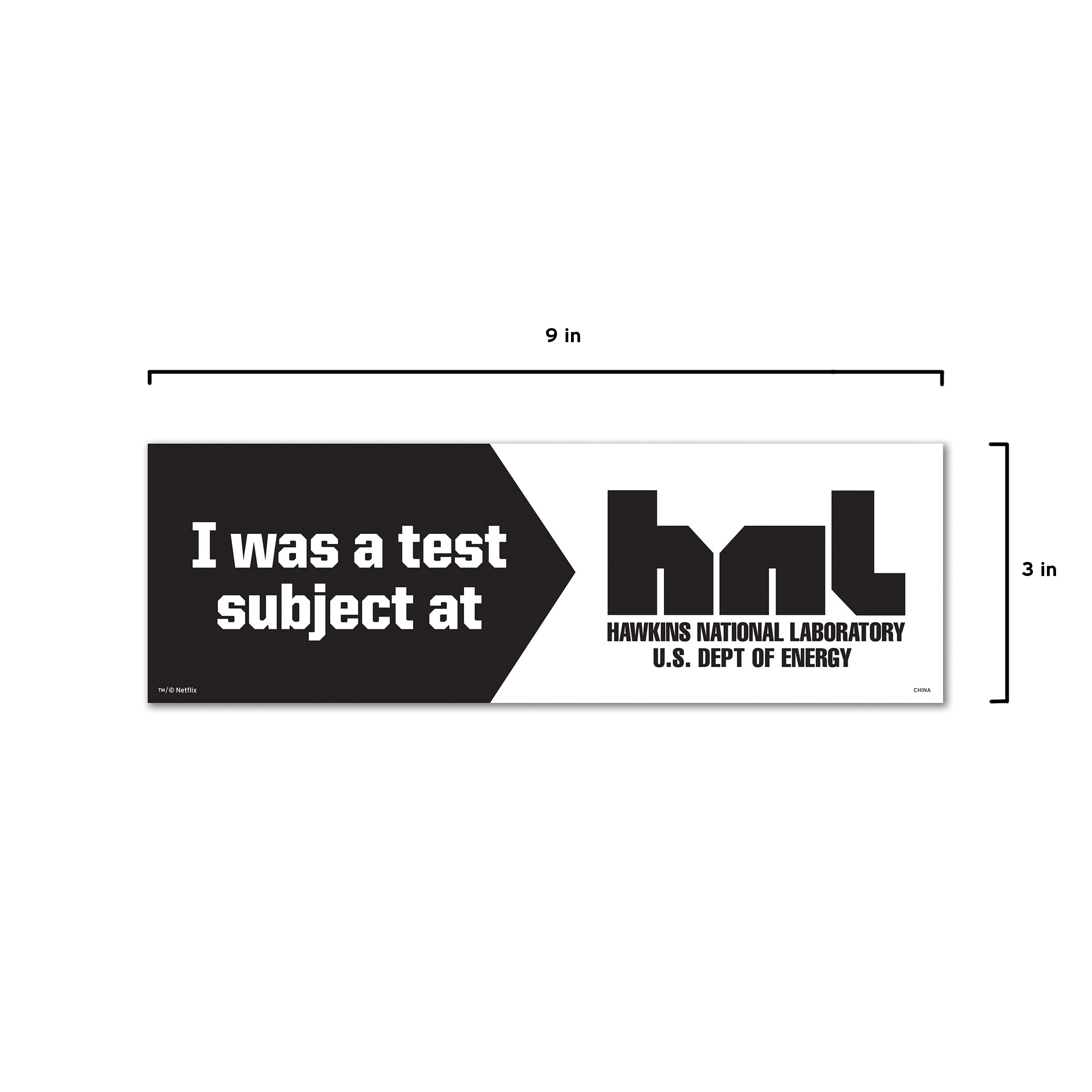 Foto 4 pulgar | Bumper Magnet  Auténtico Sujeto De Prueba De Fred Stranger Things - Venta Internacional.
