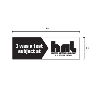 Foto 3 | Bumper Magnet Auténtico Sujeto De Prueba De Fred Stranger Things - Venta Internacional.
