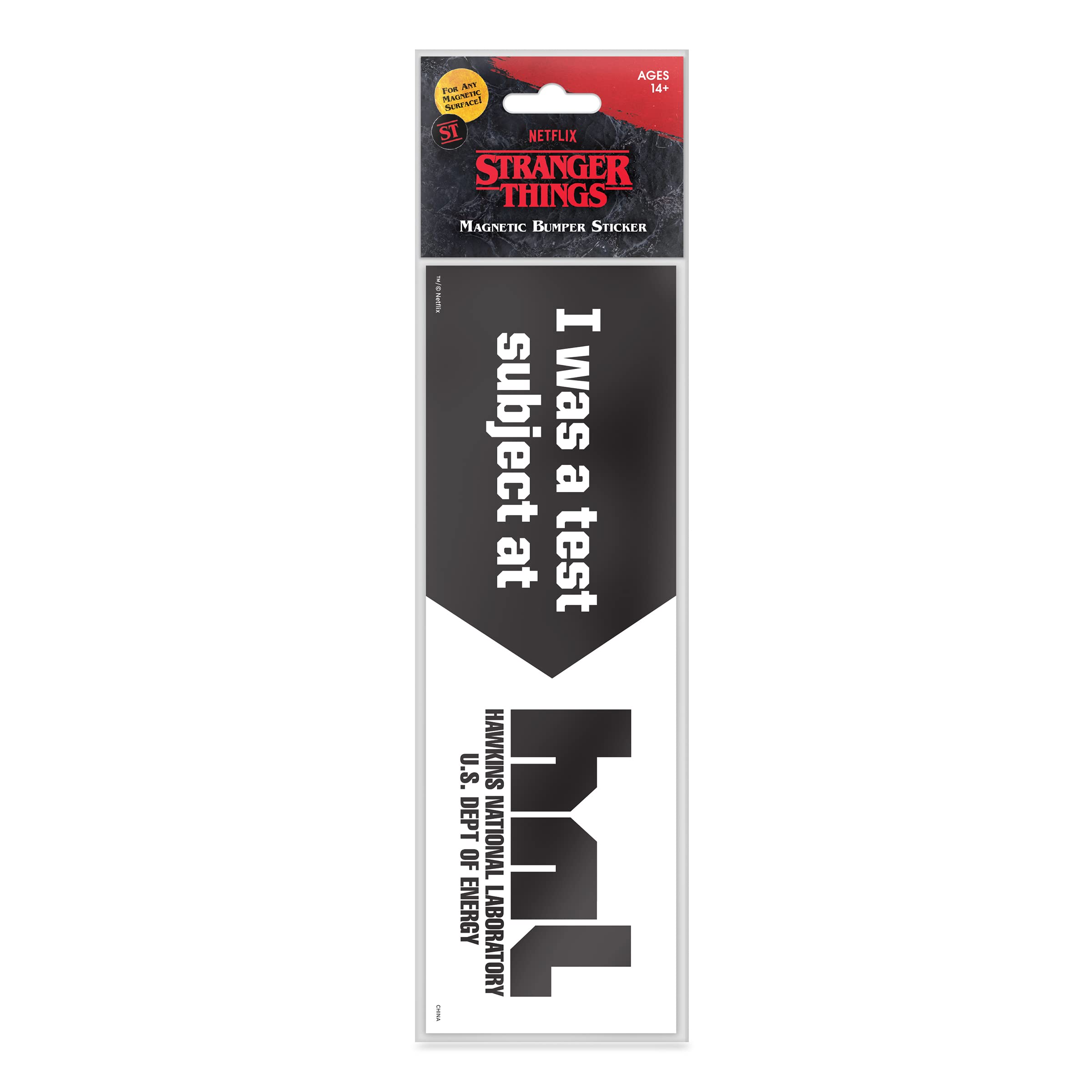 Foto 4 | Bumper Magnet  Auténtico Sujeto De Prueba De Fred Stranger Things - Venta Internacional.