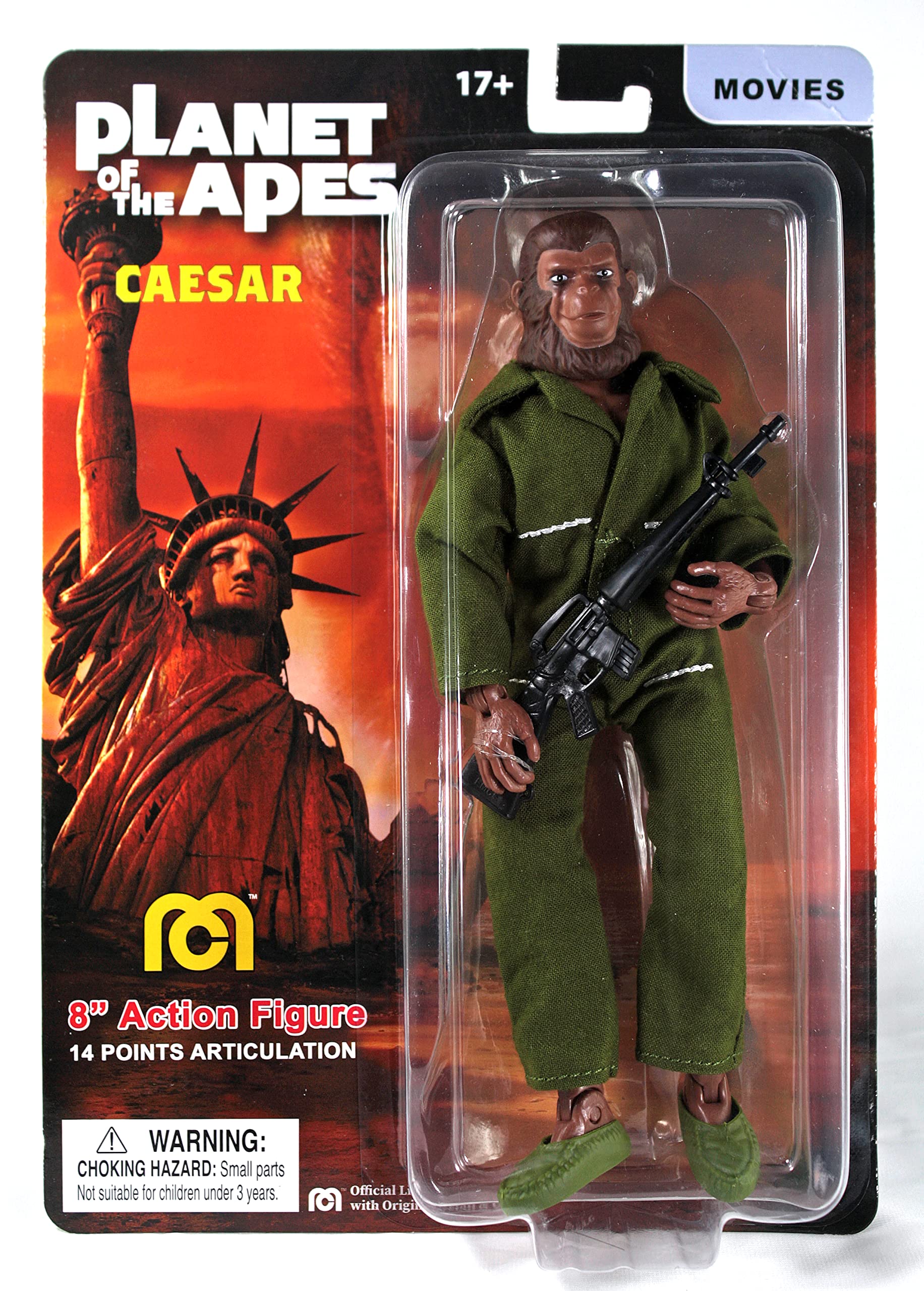 Foto 2 pulgar | Figura De Acción Mego Planet Of The Apes Caesar 8 Pulgadas - Venta Internacional.