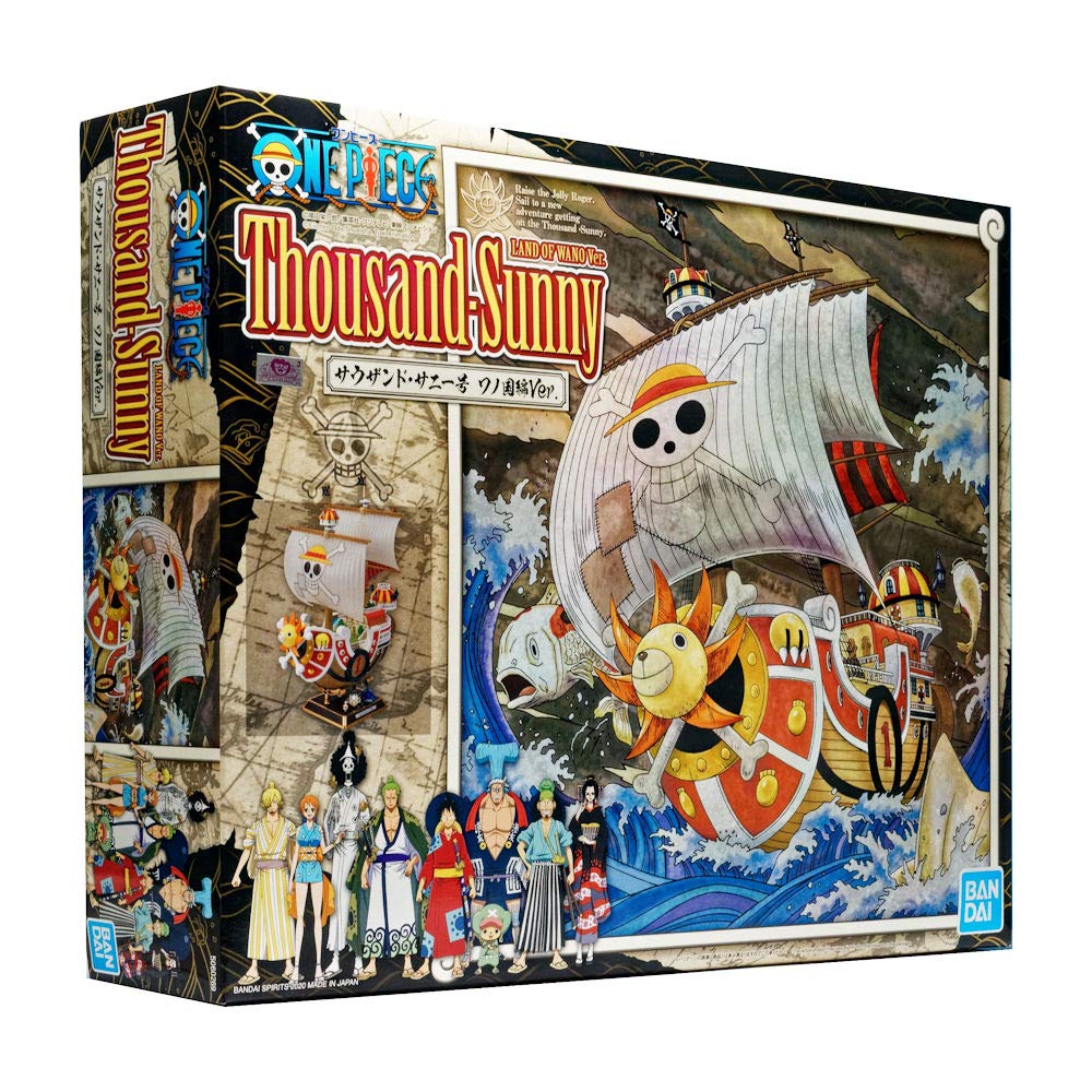 Foto 3 pulgar | Maqueta Bandai Hobby One Piece Thousand Sunny Land Of Wano - Venta Internacional.