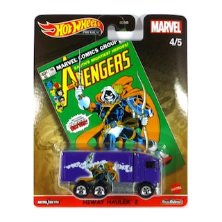 Foto 1 | Hot Wheels Premium Marvel The Avengers Hiway Hauler 2 Dlb45